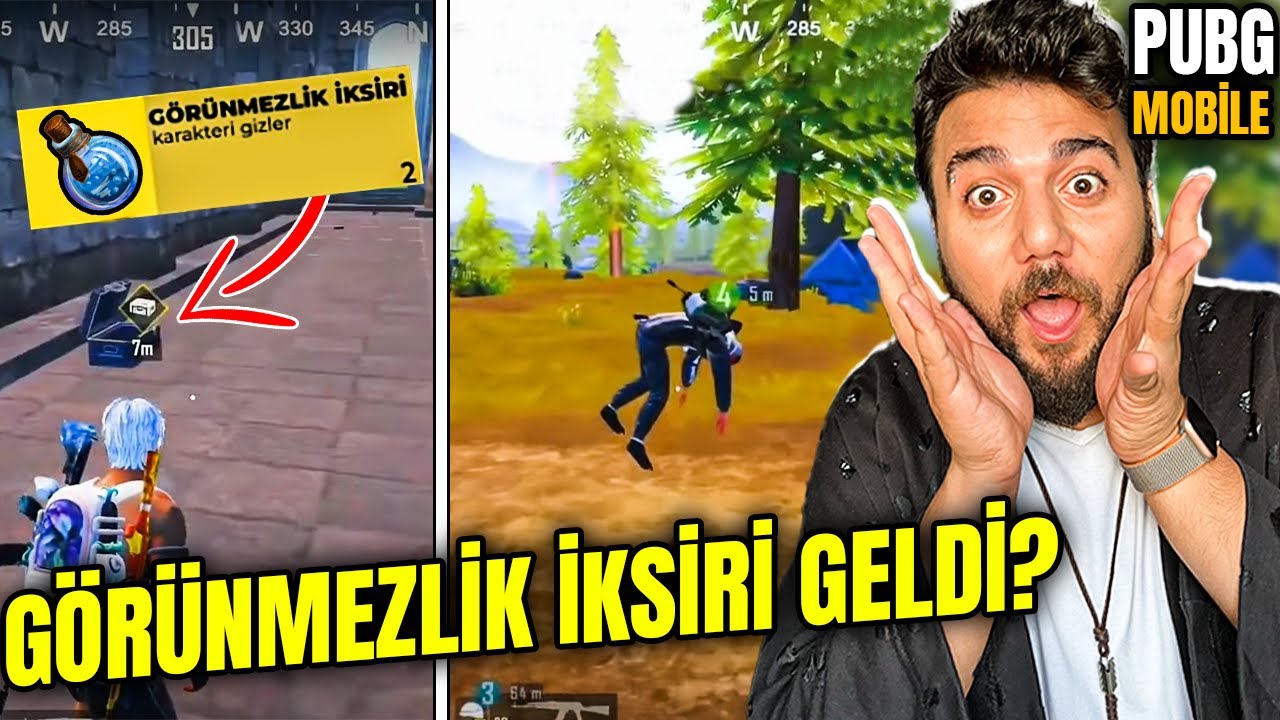 GÖRÜNMEZLİK İKSİRİ İLE RAKİPLERİ TROLLEMEK MÜMKÜN MÜ? PUBG Mobile En Komik Anlar