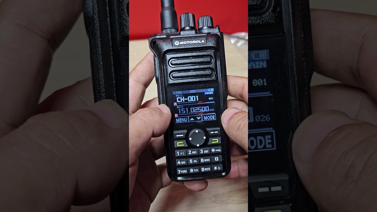 วิธีสแกน Scan Motorola GT10