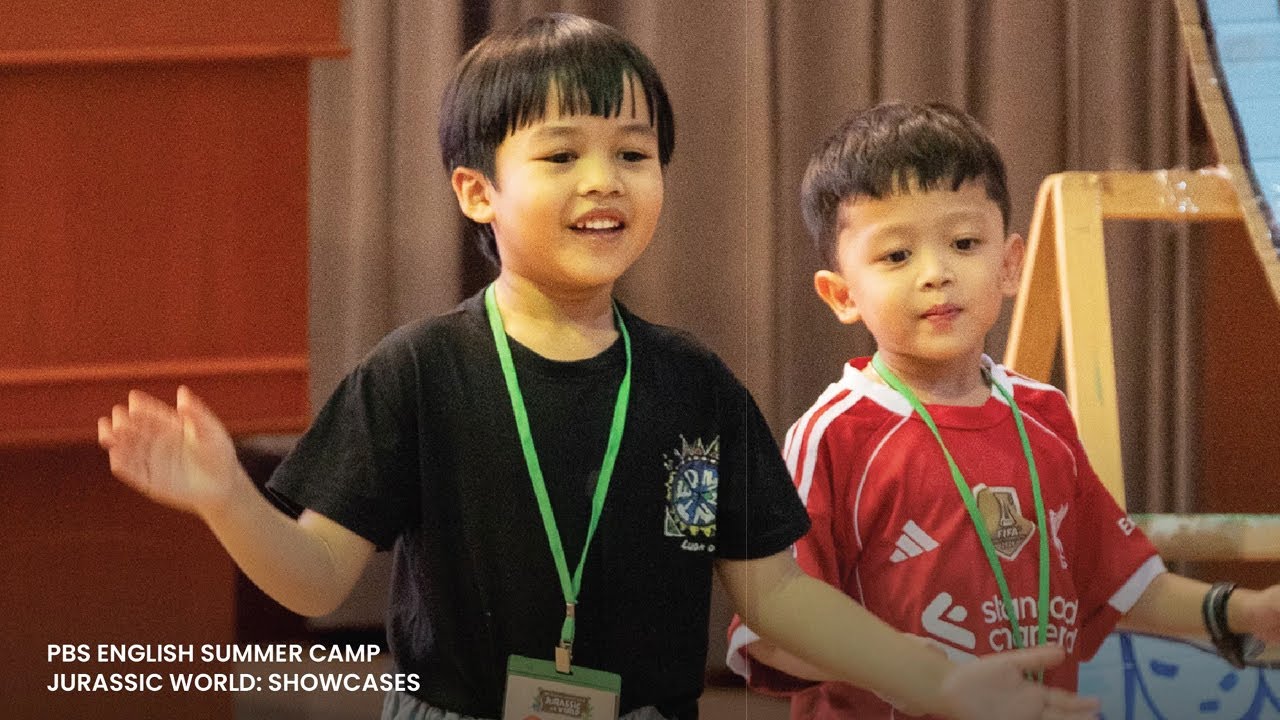 Showcase & Certificate Day – PBS English Summer Camp: JURASSIC WORLD