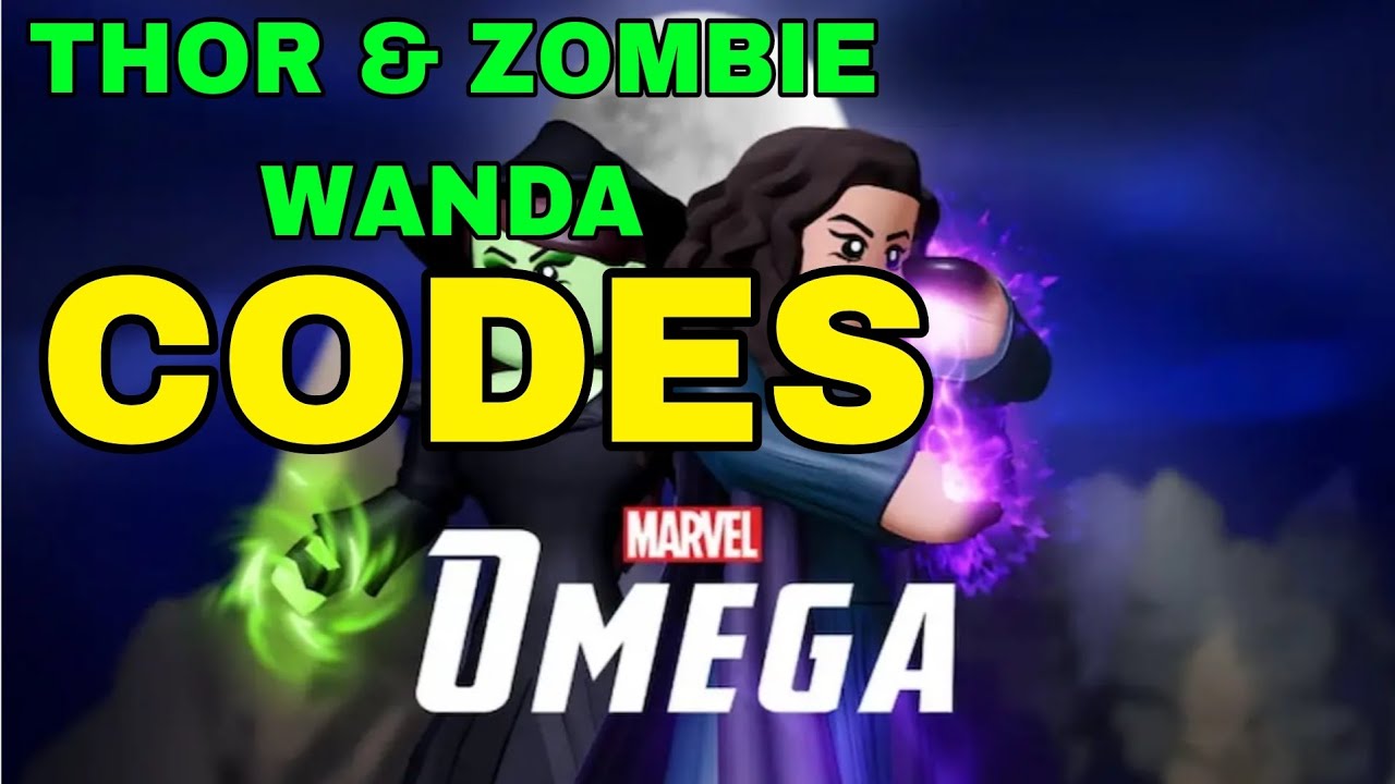 [THOR & ZOMBIE WANDA] Marvel Omega CODES
