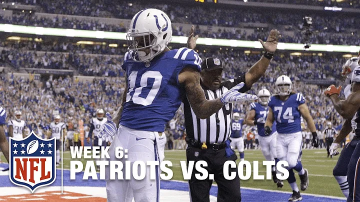 Andrew Luck Completes 4th-Down Pass to Donte Moncrief for a TD! | Patriots vs. Colts | NFL