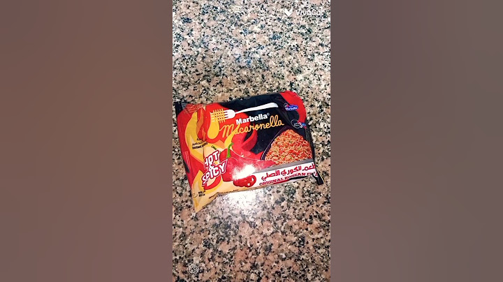 #جربت اغرب اندومي بطعم الكوري الاصلي 😍😭..!!