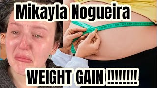 Mikayla Nogueira WEIGHT GAIN has gone to far