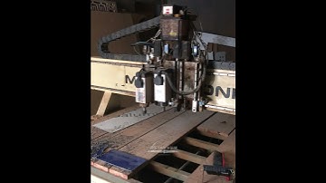 CNC Machine Mekatronis MK3000 With Mach3 #shorts