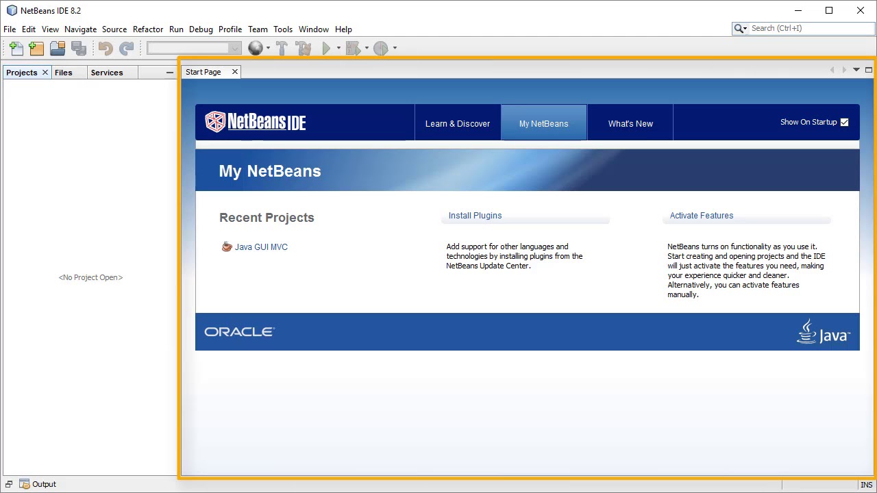 การใช้ netbean  New Update  Java GUI MVC #3 การใช้งานโปรแกรม NetBeans IDE