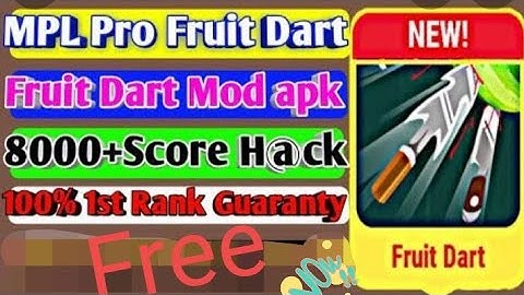 Fruit Dart auto win mod apk #MPL #virol #fruitdartmplautowinmodapk