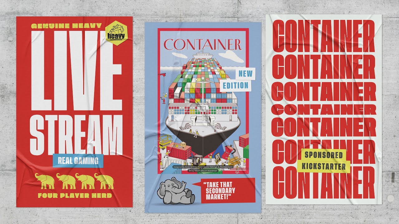 Container - 4p Teaching & Play-through by Heavy Cardboard