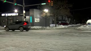 Crews working overnight to clear roadways