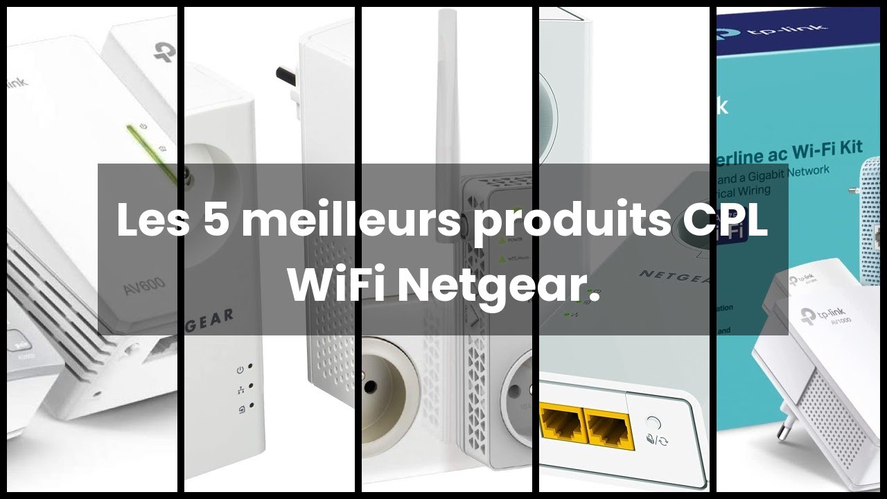 NETGEAR PLP1000-100FRS, Pack de 2 prises CPL 1000 Mbps avec Prise filtrée  et 1 Port Ethernet, idéal pour avoir internet partout dans la maison et  profiter du service Multi-TV à la maison