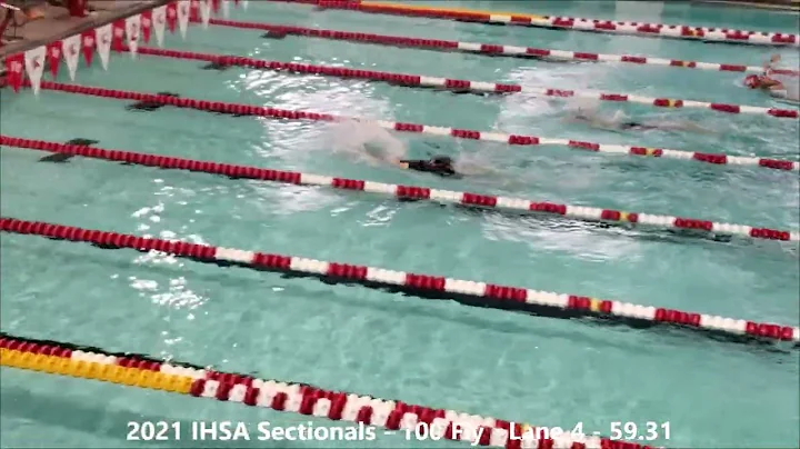 Stephanie Vogt - 2021 IHSA Sectionals 100 Fly