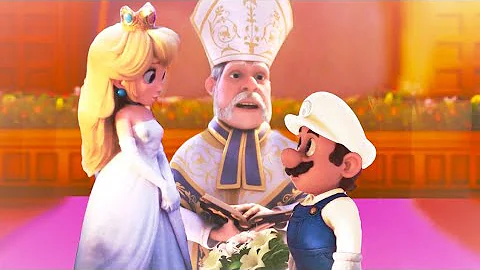 Mario & Peach wedding scene - Super Mario Odyssey