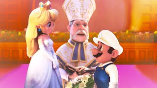 Mario \& Peach wedding scene - Super Mario Odyssey