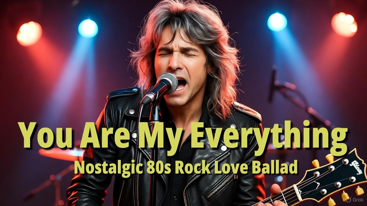 You Are My Everything – Nostalgic 80s Rock Love Ballad - YouTube