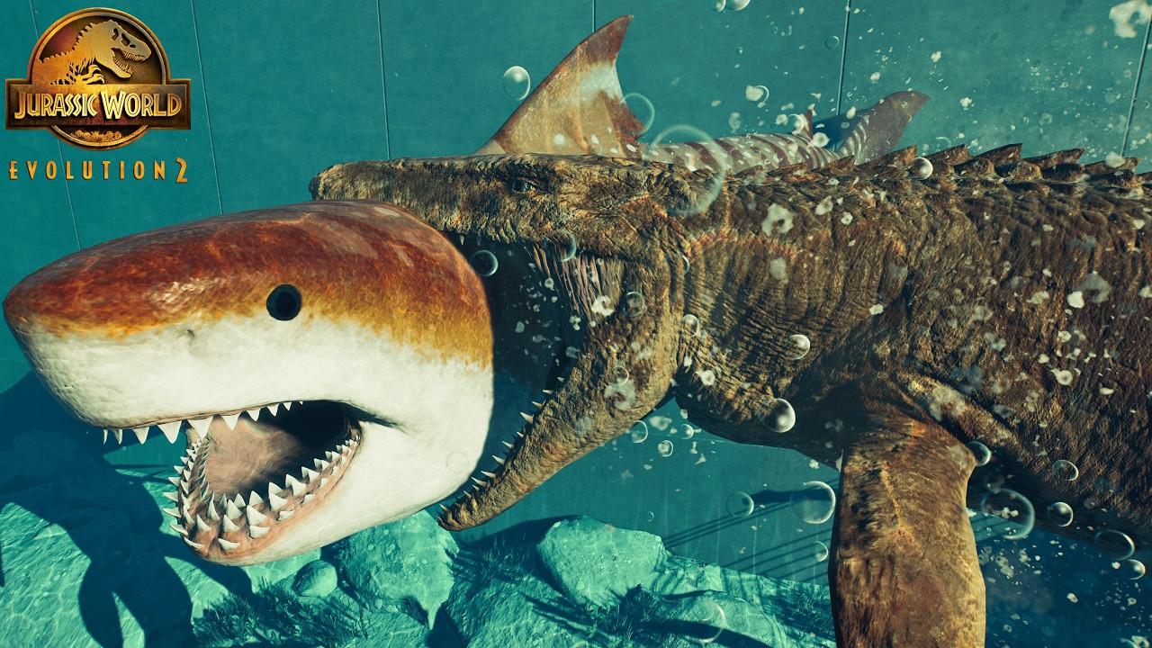 MOSASAURUS vs. MEGALODON |Hunt & Fight| vs. All Marine Reptiles