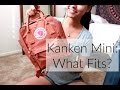 Kanken Mini - What Fits?!