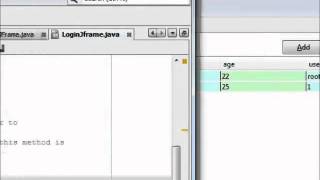 Java prog#3  Login Program for java with sqlite  Mysql  database PART 1