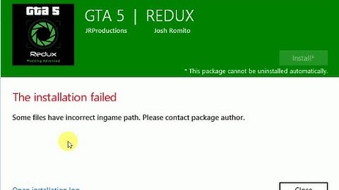 "Some files have incorect ingame path" REDUX Error fix [100% WORKING]