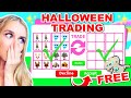 TRADING EVERYTHING From *NEW* HALLOWEEN UPDATE In Adopt Me! (Roblox)