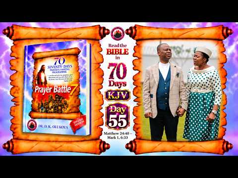 Bible in 70 Days, Day 55, Matthew 24:40 – Mark 1, 6:33.