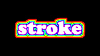 Multiple Strokes Text Effect in GIMP