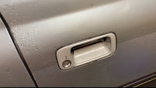 Замена наружной ручки открывания двери Toyota Land Cruiser 80 / Видео