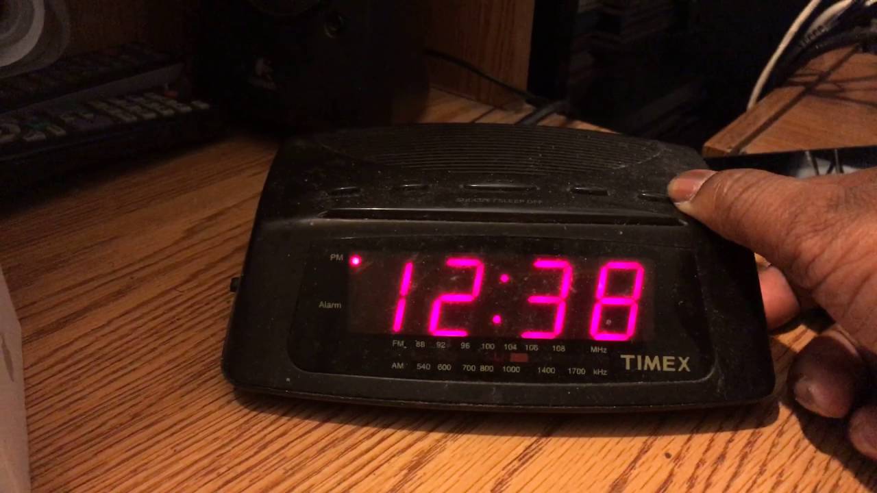 Timex T1251 Clock Radio User Manual