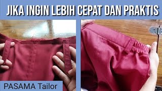 Tehnik Cepat Menjahit Tali Sabuk // Celana Dan Rok