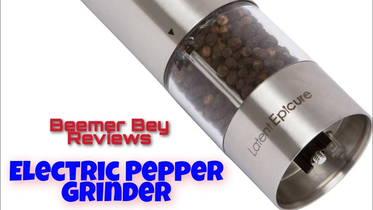 Latent Epicure Electric Salt and Pepper Grinder 