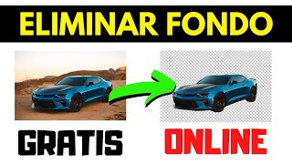 ✅ Cómo QUITAR FONDO A UNA IMAGEN Online GRATIS