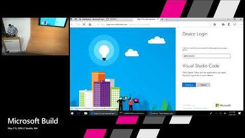 Microsoft Build 2018 From Zero to Azure with Python and Visual Studio Code
