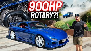 What It’s Like To Drive A 900HP Big Turbo Rotary: Mazda FD RX7 Bridgeport