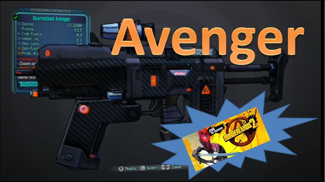Borderlands 2 ITA 171. Guida Armi Perlacee - 3: Avenger studio / Zero