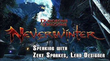 Neverwinter: Interview and Q&A with Cryptic Studios Lead Designer Zeke Sparkes (Part 1/3)