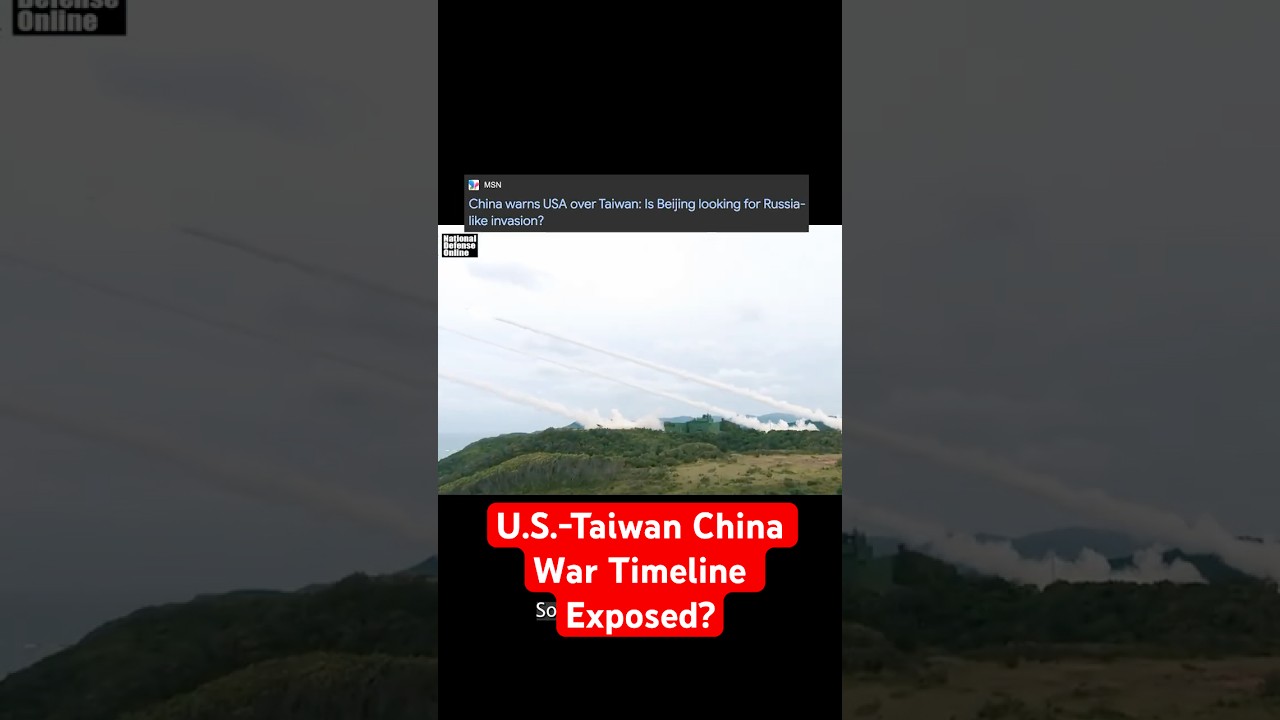 U.S. Signals China-Taiwan War Timeline With $700M Deal