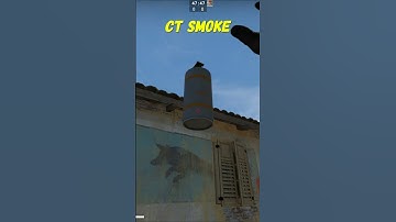 CT Smoke On Inferno CSGO From Banana #shorts