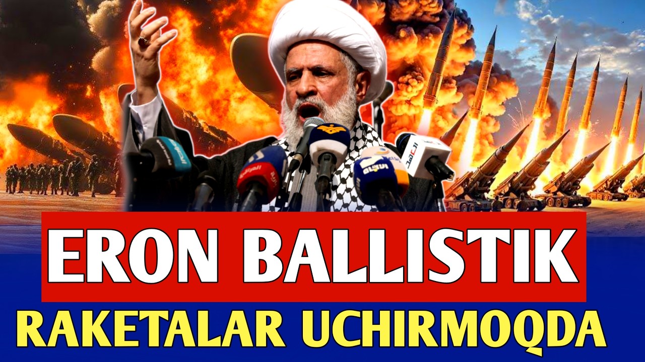 Eron ballistik raketa bilan zarba berdi | Isroil yangi zarbalar to‘lqini boshlanganini e’lon qildi