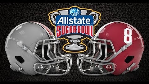 2015 Sugar Bowl No. 1 Alabama vs No. 4  Ohio State No Huddle