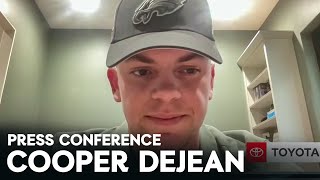 Cooper DeJean's NFL Draft Night Press Conference