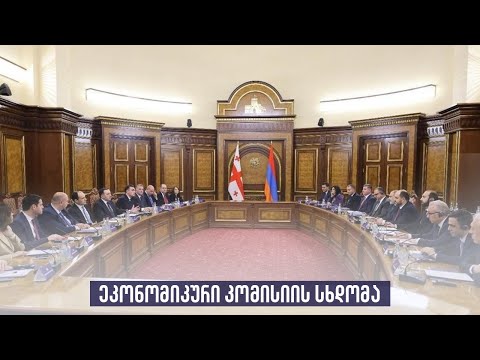 ეკონომიკური კომისიის სხდომა