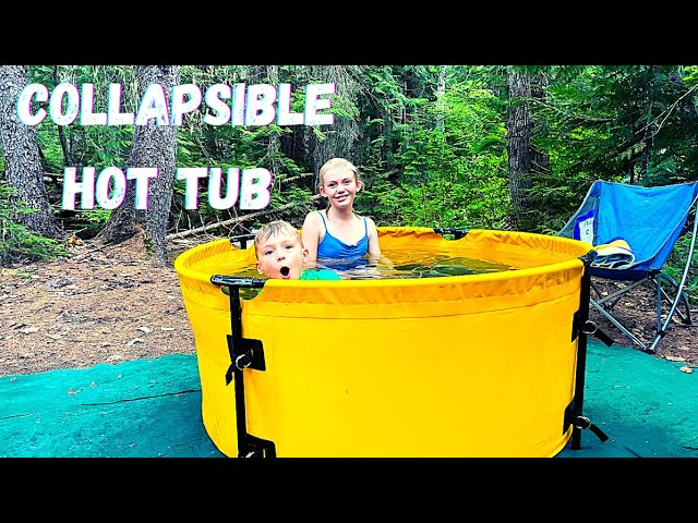 Collapsible Hot Tub for Camping: What You Need to Know@KCandtheOverlanders  