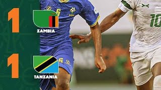 مبروك ? تعادل زامبيا  تنزانيا  1_1 يرشح المغرب ?? لثمن نهائي الكان