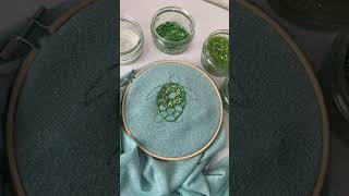 Turtle beaded embroidery 🐢✨ #diy #beaded #embroidery Wealth