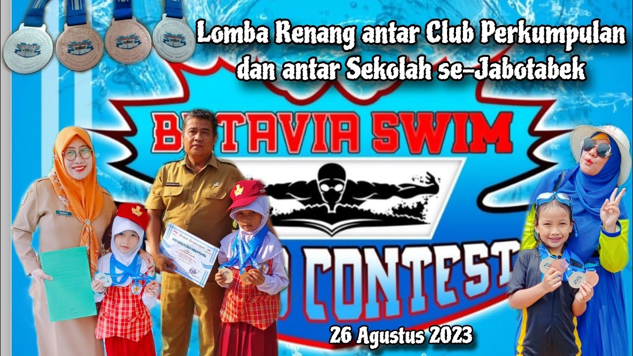 GOR CIRACAS JAKARTA TIMUR || KOLAM RENANG CIRACAS || LOMBA Renang BATAVIA SWIMM 2023 se-Jabodetabek
