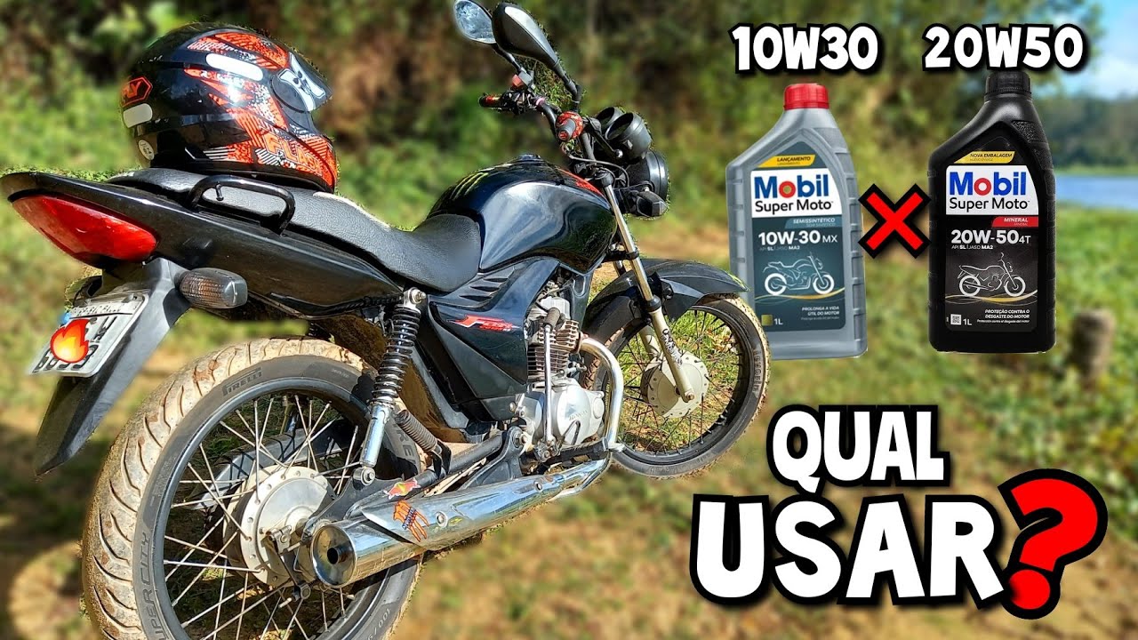 QUAL OLÉO DE MOTOR E O MELHOR PARA FAN 125 ? *ENTENDA* - YouTube