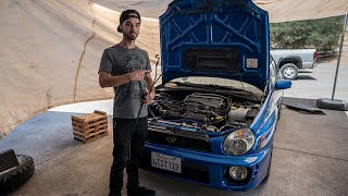 GrimmSpeed High Lift Hood Strut Install on the WRX