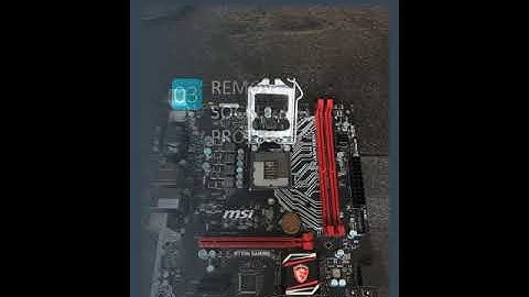 How to install an Intel socket 1151 CPU to a Motherboard