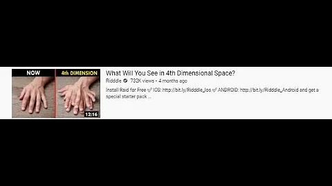 What Will You See In 4th Dimensional Space