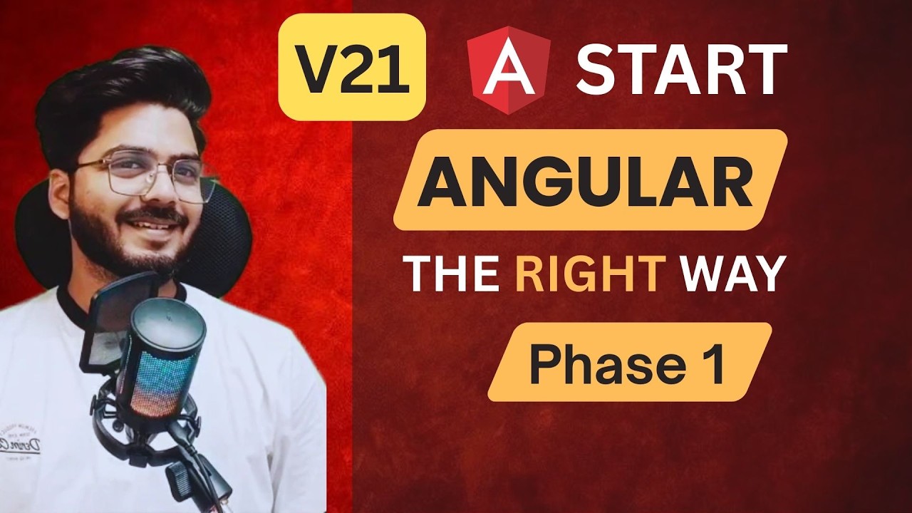 Angular v21 Complete Course | Phase 1 – Components, Data Binding ...