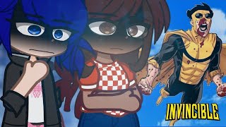 MLB REACTION TO MARINETTE'S BROTHER AS MARK | INVINCIBLE | ~//🇬🇧🇧🇷🇪🇸🇷🇺🇺🇦