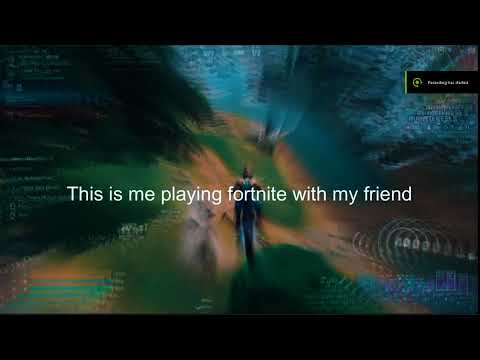 Me playing with my duo